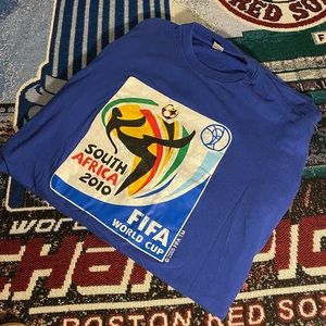 Vintage FIFA World Cup t shirt 2010 South Africa